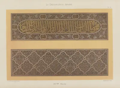 La Décoration arabe Pl.09 av Marpon et Flammarion
