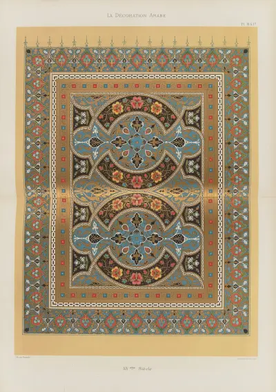 La Décoration arabe Pl.12 av Marpon et Flammarion