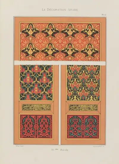 La Décoration arabe Pl.13 av Marpon et Flammarion