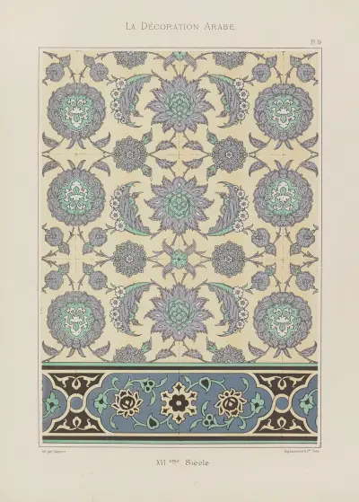 La Décoration arabe Pl.14 av Marpon et Flammarion