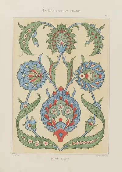 La Décoration arabe Pl.43 av Marpon et Flammarion