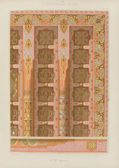 La Décoration arabe Pl.50 av Marpon et Flammarion
