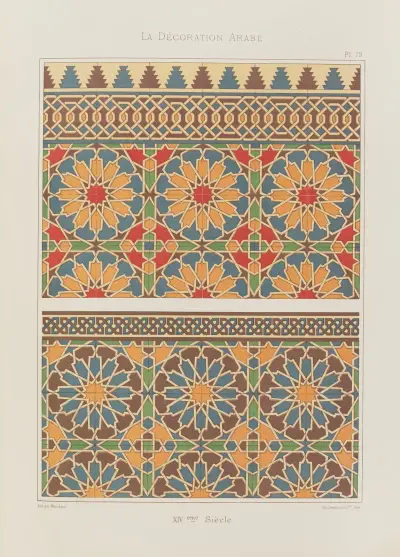 La Décoration arabe Pl.62 av Marpon et Flammarion