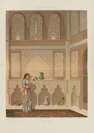 La Décoration arabe Pl.75 av Marpon et Flammarion