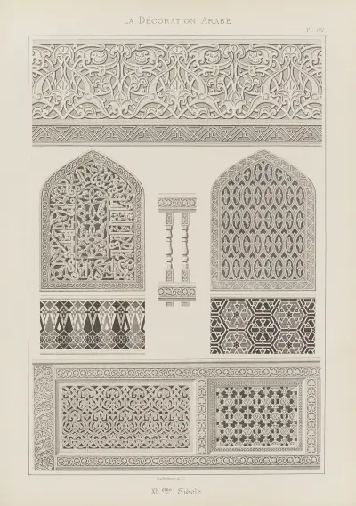 La Décoration arabe Pl.89 av Marpon et Flammarion