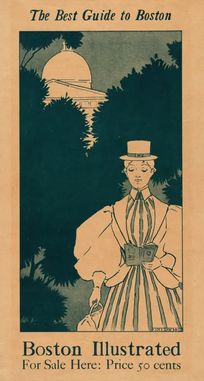 The best guide to Boston. Boston illustrated, for sale here. av Ethel Reed