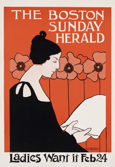 The Boston Sunday herald, ladies want it Feb 24 av Ethel Reed