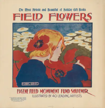 The Most Artistic and Beautiful of Holiday Gift Books Field Flowers av Ethel Reed