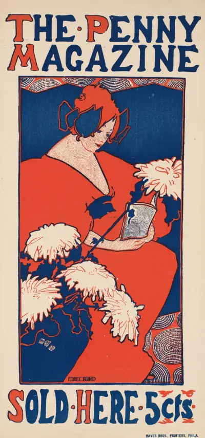 The penny magazine, sold here av Ethel Reed