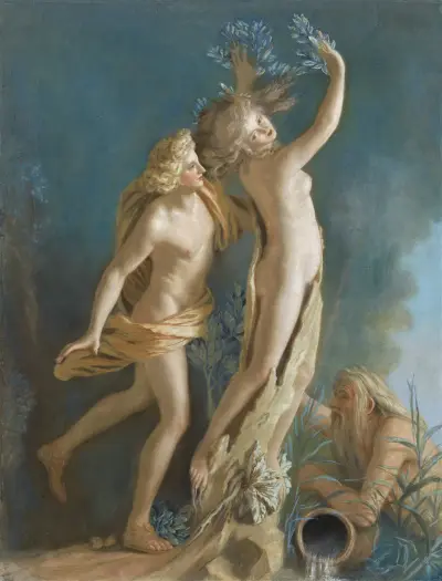 Apollo and Daphne av Jean-Etienne Liotard