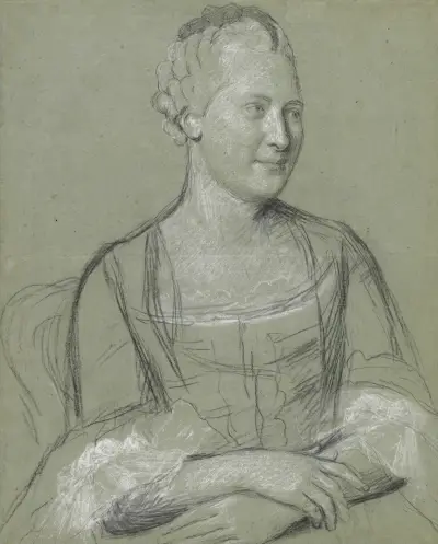 Portrait of a Woman av Jean-Etienne Liotard