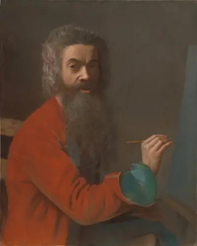 Self-portrait in Turkish costume av Jean-Etienne Liotard