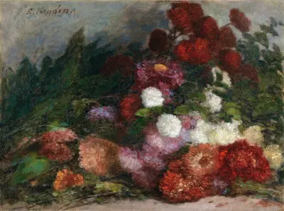 Flower Bunch av Eugène Boudin
