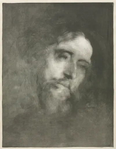 Alphonse Daudet av Eugène Carriere