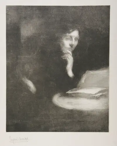 Läsningen av Eugène Carriere