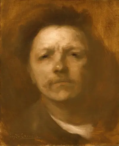Självporträtt av Eugène Carriere