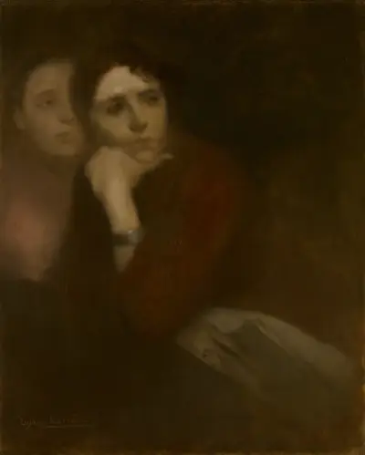 Two Women av Eugène Carriere