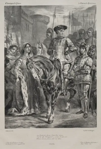 Duguesclin av Eugène Delacroix