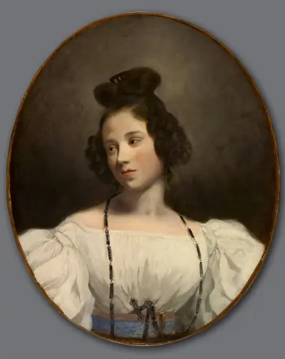 Mlle. Alexandrine-Julie de la Boutraye av Eugène Delacroix