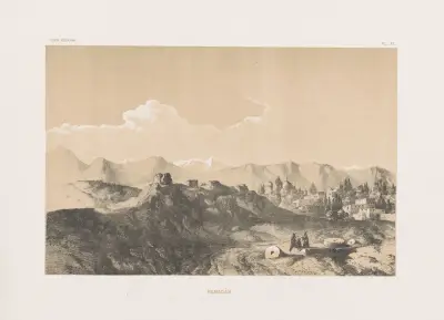 Hamadân von Eugène Flandin