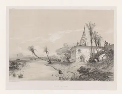 Tombeau de Daniel (Chouster) av Eugène Flandin