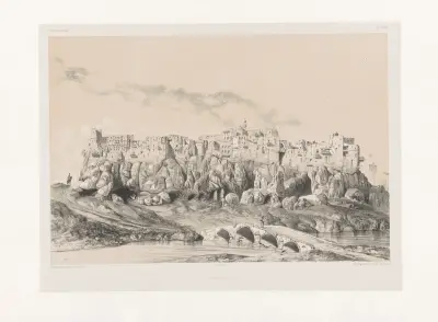 Yezd-i-Kast, 1843 – nr 1 av Eugène Flandin