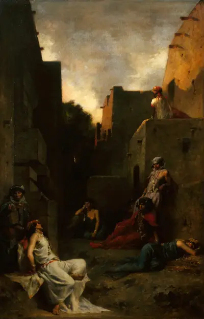Kvinnor från Ouled Nayl av Eugène Fromentin