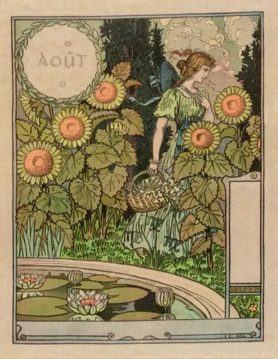 August, 1896 – Nr. 2 von Eugène Grasset