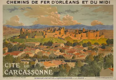 Cité de Carcassonne av Eugène Grasset