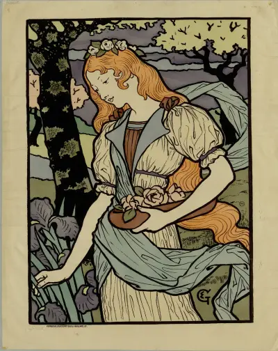 Exposition des artistes-décorateurs, Londres, Grafton Gallery av Eugène Grasset