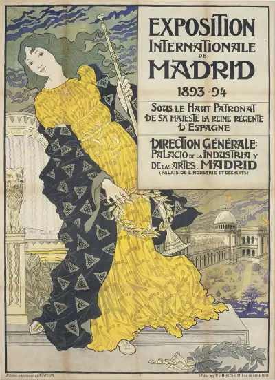 Exposition Internationale de Madrid av Eugène Grasset