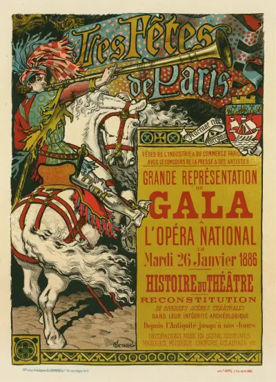 Fêtes De Paris av Eugène Grasset