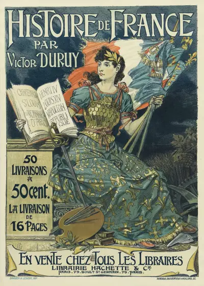 Histoire de France par Victor Duruy. 50 livraisons à 50 cents la livraison de 16 pages av Eugène Grasset