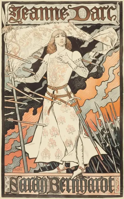 Jeanne d’Arc-Sarah Bernhardt av Eugène Grasset