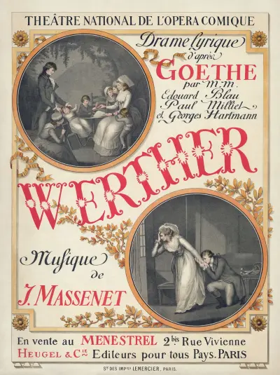 Jules Massenet’s Werther av Eugène Grasset