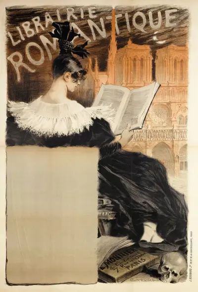 Librairie Romantique av Eugène Grasset