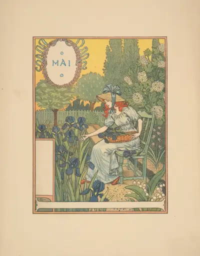 Mai av Eugène Grasset