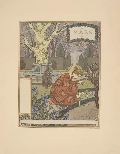 Mars av Eugène Grasset