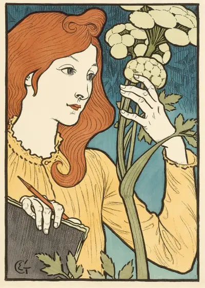 Salon des Cent av Eugène Grasset
