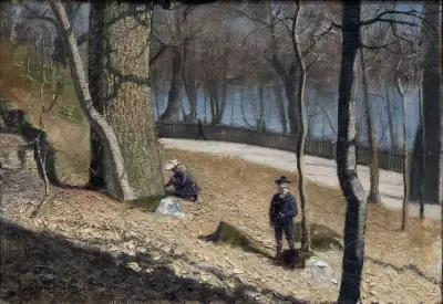 Vitsippa av Eugène Jansson