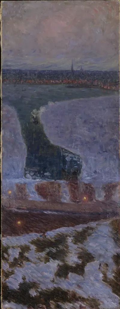 Riddarfjärden. Ein Stockholm von Eugène Jansson