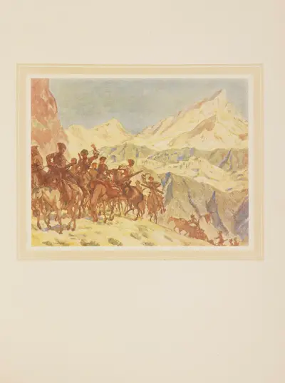Hadschi Murat Pl. 17 von Eugene Lanceray