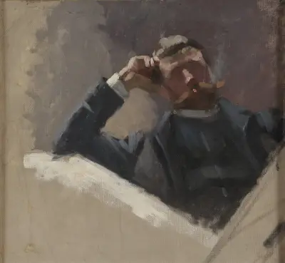 Der Künstler Georg Pauli. Studie von Eva Bonnier