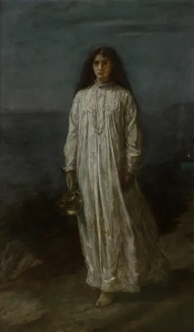 A Somnambulist av Sir John Everett Millais