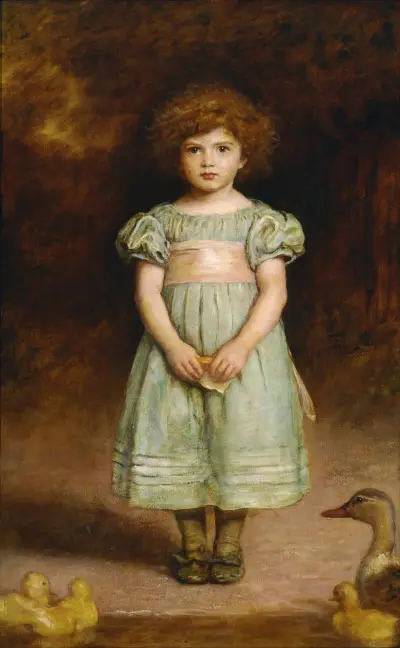 Ducklings av Sir John Everett Millais