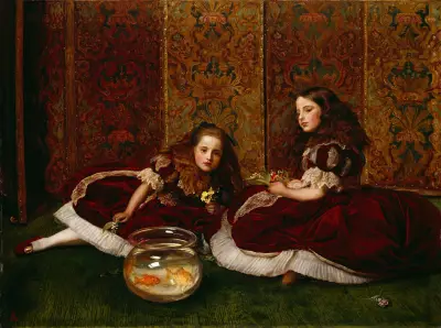 Leisure Hours av Sir John Everett Millais