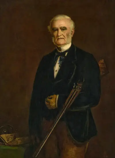Portrait of Fleetwood Pellew Wilson, J.P., D.L. av Sir John Everett Millais