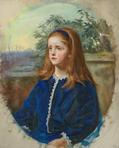 Portrait of Margaret Fuller Maitland av Sir John Everett Millais