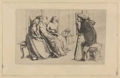 St. Agnes of Intercession – nr 1 av Sir John Everett Millais