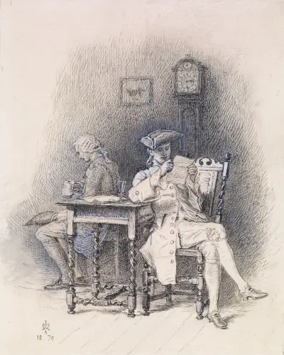 Thackeray’s Barry Lyndon – The intercepted Letters av Sir John Everett Millais